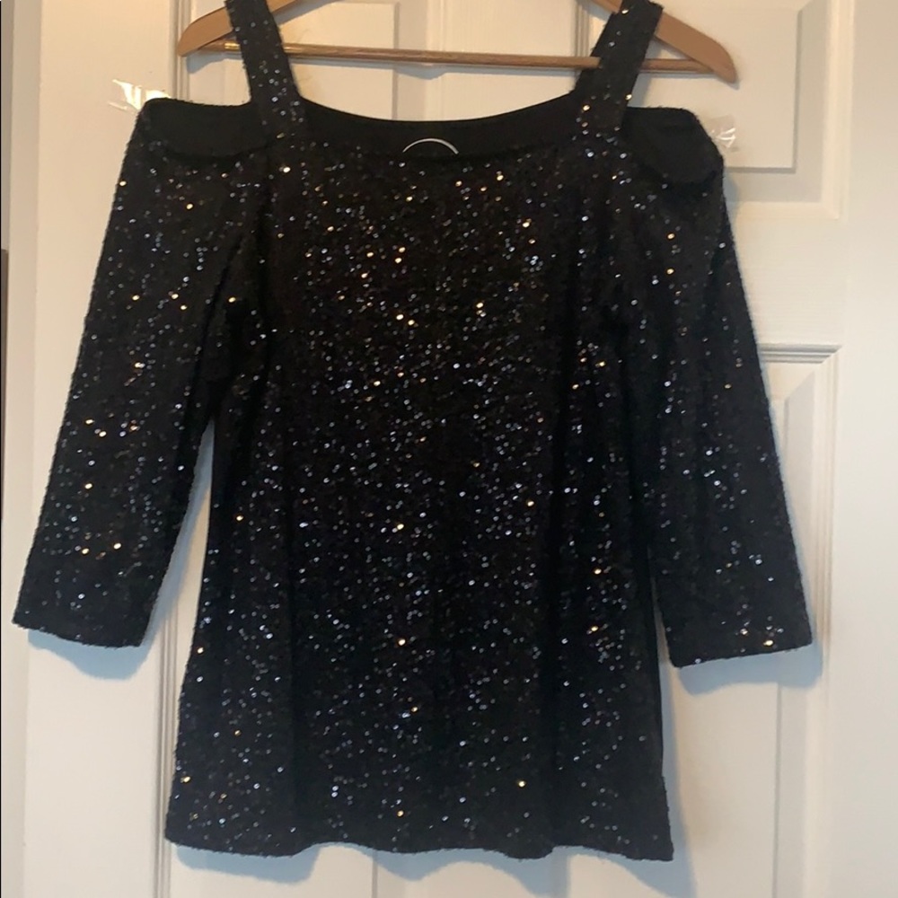 Sparkly Sequence Top